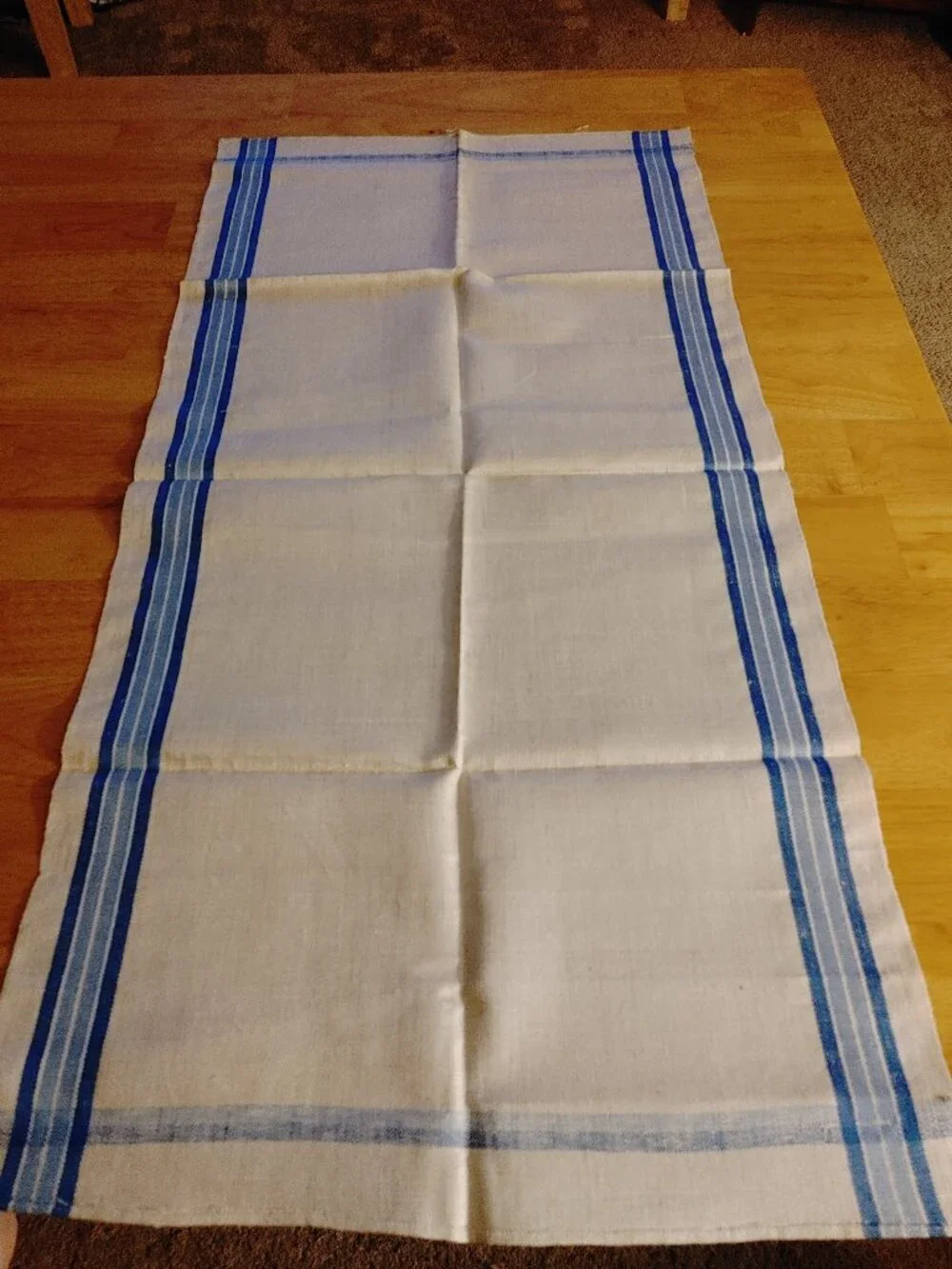 Vintage Brand New Genuine Irish Linen Colour Cotton Made in Ireland